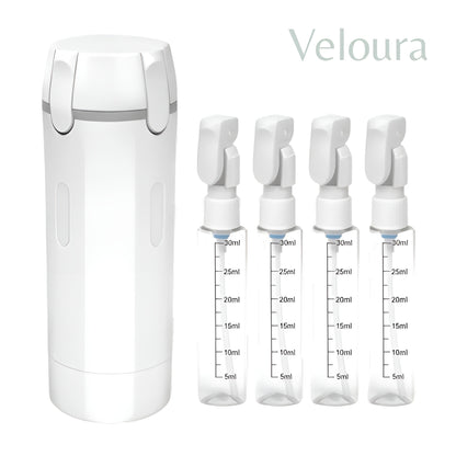 4 en 1 Dispensador de viaje