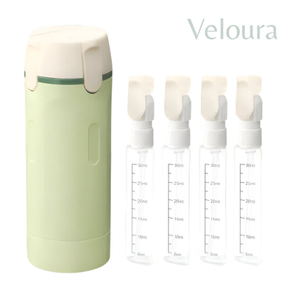 4 en 1 Dispensador de viaje