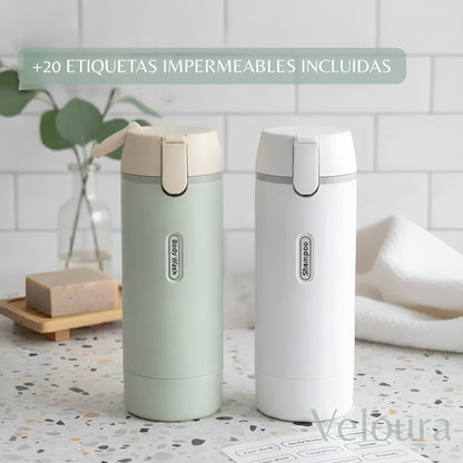 4 en 1 Dispensador de viaje